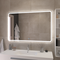 Зеркало с функцией памяти CEZARES CZR-SPC-MC-1200-800-RGB-TCH — фото 1, Зеркала в ванную комнату