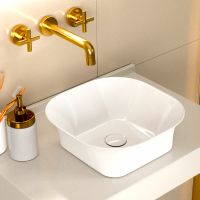 Раковина-чаша Point Ника 31 PN43081 Белая — фото 8, Раковины накладные