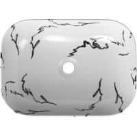 Раковина-чаша Point Вега 46 PN43711WB Черная Белая — фото 8, Раковины