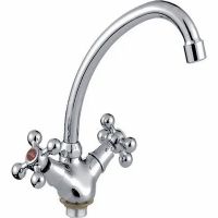 Товар: Смеситель для кухни Ledeme H19 4119-2L Хром - фото 1 Смеситель для кухни Ledeme H19 4119-2L Хром — фото 1, Смесители для кухни