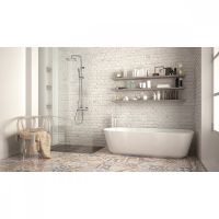 Душевая система Bossini Cosmo с термостатом Хром арт-L10103.030 — фото 2, Душевые стойки