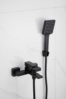 Смеситель для ванны Belz B613-7 B60613-7 Черный — фото 3, Для душа и ванны