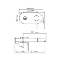 Товар: Main 4130 Встраиваемый смеситель для раковины - фото 4 Main 4130 Встраиваемый смеситель для раковины — фото 4, Аксессуары для раковины