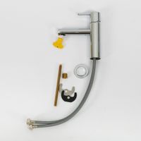 Смеситель для раковины CEZARES LEAF-LSM1-01-W0 — фото 4, Аксессуары для раковины