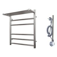 Товар: Полотенцесушитель электрический Point Аврора PN10156PE П5 500x600 с полкой левый/правый, хром - фото 4 Полотенцесушитель электрический Point Аврора PN10156PE П5 500x600 с полкой левый/правый, хром — фото 4, Электрические полотенцесушители