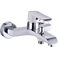 Смеситель для ванны Melodia della vita Heavy Metal MDV35640wt Белый Хром — фото 5, Для душа и ванны