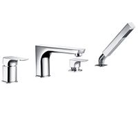 Salm 2755 Смеситель на борт ванны, 4 отверстия — фото 1, Смеситель для ванны