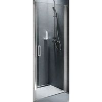 Душевая дверь Riho Novik Z101 90 G003002120 (GZ1090000) профиль Хром стекло прозрачное — фото 1, Распашные душевые двери