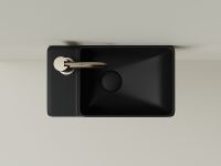 Товар: Раковина Ceramicanova Element 40 CN5046MB Черная матовая - фото 3 Раковина Ceramicanova Element 40 CN5046MB Черная матовая — фото 3, Раковины