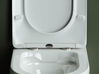 Унитаз Ceramicanova Highlight Rimless CN1804 подвесной с сиденьем Микролифт — фото 7, Подвесные унитазы