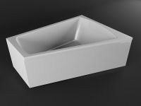 Акриловая ванна Vayer Trinity 170x130 R Гл000006819 без гидромассажа — фото 3, Акриловые ванны