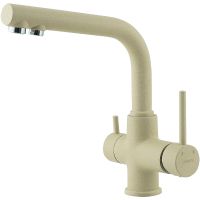 Смеситель для кухни Lemark Comfort LM3061PBG Бежевый — фото 1, Смесители для кухни