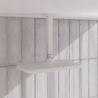 Верхний душ Iddis Esper ESP25WSi64 Белый матовый — фото 3, Верхние души