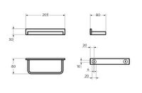 Товар: Полотенцедержатель CEZARES MAXIMA CZR-F-8915A - фото 2 Полотенцедержатель CEZARES MAXIMA CZR-F-8915A — фото 2, Полотенцедержатели