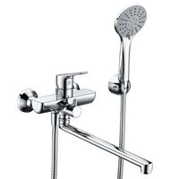 Lippe 4502L Смеситель для ванны с длинным изливом — фото 3, Смеситель для ванны