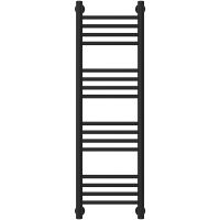 Водяной полотенцесушитель Сунержа Богема+ прямая 1000х300 31-0220-1030 Черный матовый — фото 1, Водяные полотенцесушители