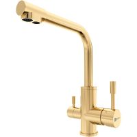 Товар: Смеситель для кухни Lemark Expert LM5061LGN Светлое золото - фото 1 Смеситель для кухни Lemark Expert LM5061LGN Светлое золото — фото 1, Смесители для кухни