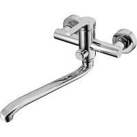 Смеситель для ванны Swedbe Diana 1055 универсальный Хром — фото 5, Смеситель для ванны