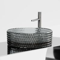 Раковина-чаша Ceramicanova Cristal 36 CN6060 Черная — фото 19, Раковины накладные