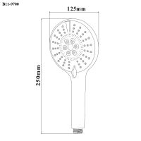 Ручной душ Bond Circle Хром арт-B11-9700 — фото 2, Лейки для душа