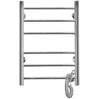 Электрический полотенцесушитель Domoterm Аврора DMT 109-6 40x60 EK R Хром — фото 1, Электрические полотенцесушители