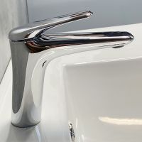 Смеситель для раковины Comforty FC074A-CCT 00-00004529 Хром — фото 1, Смесители для раковины