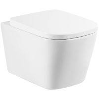 Унитаз BelBagno Albano BB120CHR/BB120SC подвесной с сиденьем Микролифт — фото 1, Подвесные унитазы