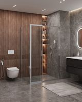 Душевой уголок CEZARES MOLVENO-AHF-31-120/80-C-CR-IV — фото 2, Прямоугольные душевые уголки