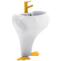 Товар: Раковина Creavit Ducky 52 DC052-00CB00E-0000 Белая - фото 4 Раковина Creavit Ducky 52 DC052-00CB00E-0000 Белая — фото 4, Раковины