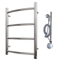 Полотенцесушитель электрический Point Афина PN04146E П4 400x600 левый/правый, хром — фото 4, Электрические полотенцесушители