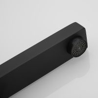 Душевая система Rose R28H R2835H Черная матовая — фото 9, Верхние души