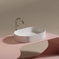 Раковина-чаша Ceramicanova Element 61 CN6048 Белая глянцевая — фото 7, Раковины