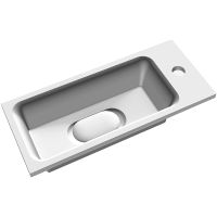 Раковина Jorno Modul 50 Mol.08.50/W/JR Белая — фото 1, Раковины встраиваемые сверху