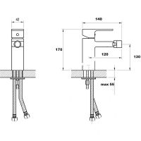 Товар: Смеситель для биде Bronze de Luxe Grani W980 Хром - фото 3 Смеситель для биде Bronze de Luxe Grani W980 Хром — фото 3, Смесители для биде