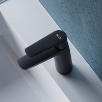 Смеситель для раковины Dorff Prime New D40102122 Черный матовый — фото 4, Смесители для раковины