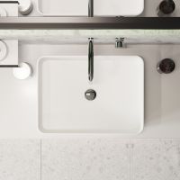 Товар: Раковина-чаша Aqueduto Espiral 50 ESP0420 Белая матовая - фото 5 Раковина-чаша Aqueduto Espiral 50 ESP0420 Белая матовая — фото 5, Раковины