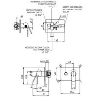 Смеситель для душа Remer Energy EY09HRGNO Черный матовый — фото 2, Смеситель для душа
