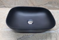 Раковина-чаша CeramaLux 45 78105MB Черная матовая — фото 1, Раковины накладные