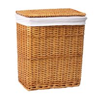 Ammer WB-370-L Плетеная корзина для белья с крышкой — фото 8, Корзины для белья