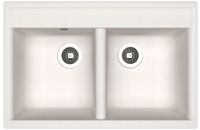 Dr.Gans Мойка "Астра" 780, белый СМс — фото 1, Кухонные мойки