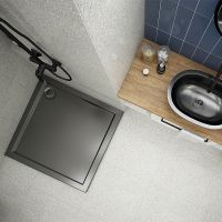 Товар: Акриловый поддон для душа Melodia della vita Eletto 100x100 MTYET100100bk Черный - фото 6 Акриловый поддон для душа Melodia della vita Eletto 100x100 MTYET100100bk Черный — фото 6, Акриловые душевые поддоны