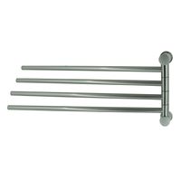 K-1034NICKEL Держатель полотенец четверной — фото 2, Прочие аксессуары и комплектующие