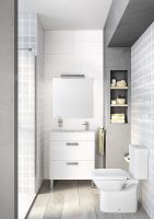 Раковина Roca Debba Unik 60 32799H00Y Белая — фото 2, Раковины встраиваемые сверху