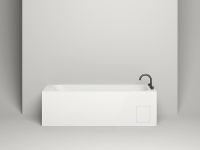 Ванна из искусственного камня Salini Orlanda Kit 170х70 102111G Белая глянцевая — фото 9, Ванны из искусственного камня