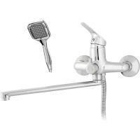 Смеситель для ванны Melodia della vita Moderno MDV35141 универсальный Хром — фото 1, Смеситель для ванны