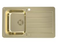 Мойка для кухни LINE MONARCH 20 COPPER 860X5001X в компл. с выпуском без сифона, — фото 1, Кухонные мойки