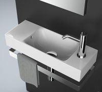 Раковина Artceram Brick 54 LML002 01 00 Белая — фото 3, Раковины