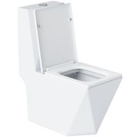 Товар: Унитаз моноблок Laguraty 071A с бачком и сиденьем Микролифт - фото 3 Унитаз моноблок Laguraty 071A с бачком и сиденьем Микролифт — фото 3, Унитазы