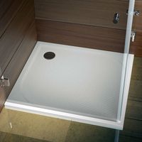 Душевой поддон из искусственного камня Riho Kolping 80x120 D004008005 (DB3300500000000) Белый с анти — фото 5, Душевые поддоны из искусственного камня