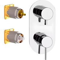 Смеситель для душа Remer X-Style X93KB Хром — фото 1, Смеситель для душа